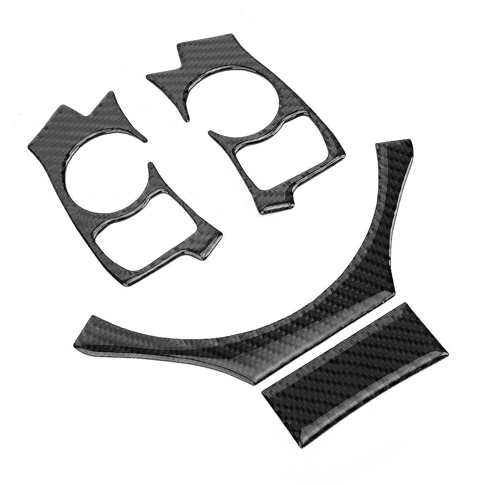 

Комплект из 4 шт. Накладка на руль из углеродного волокна, автомобильный рестайлинг, подходит для LEXUS IS250 IS300 IS350 2014 2018Тип B 4Set B