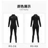 Combinaison intégrale 5 mm pour femme Manches longues Pantalon Combinaison thermique de plongée Snorkeling Surf Natation d'hiver