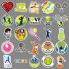 50 Tennis Graffiti Personalized Sports Creative Guka DIY Skateboard Suitcase Stickers Waterproof