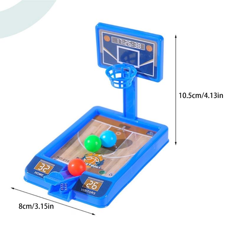Spielzeug Basketball Kampfspiel Desktop Tisch Lustiges Tisch Sport Bagatelle Spiel Basketball Sport für Jungen Erwachsene Stress reduzieren