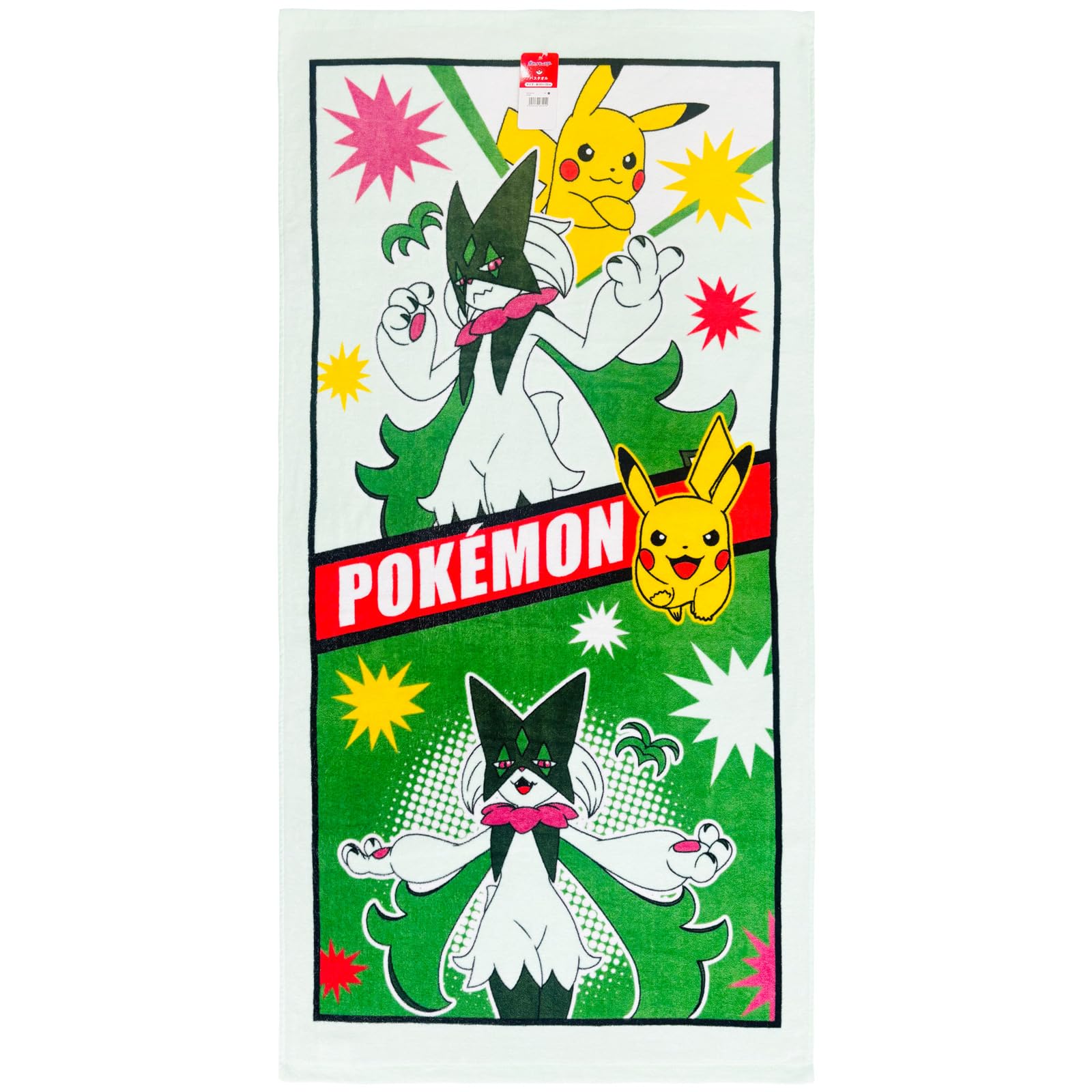 

Hayashi Bath 60 x 120 BP408000 Towel, Approx. cm, Pokémon Muscanya,