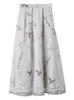 Rosa Embroidered Tulle Skirt CWFS254061 LGRY 36 J.REDOUTE Women's