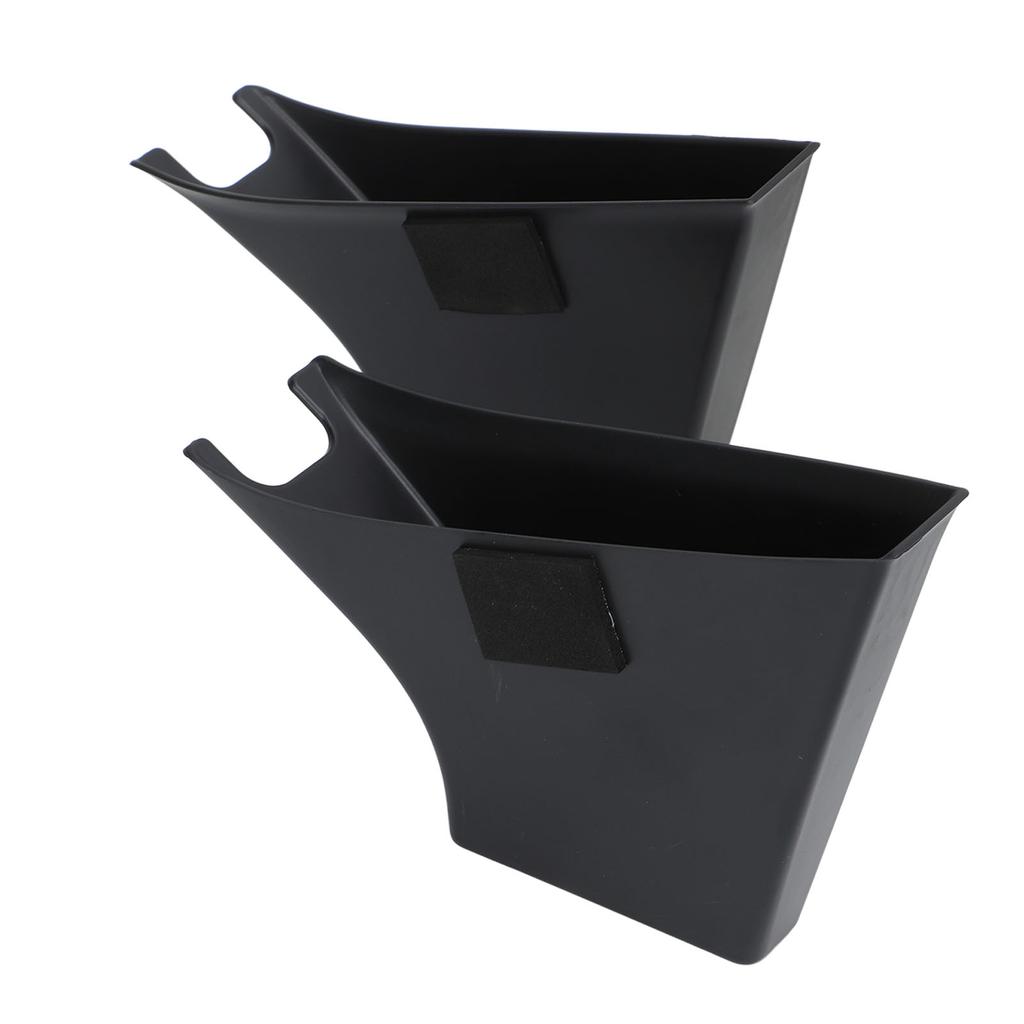 2 st Bil Dörr Förvaringslåda Anti-deformation ABS Praktiskt Ersättning för Tesla Model 3 Y Bakdörr