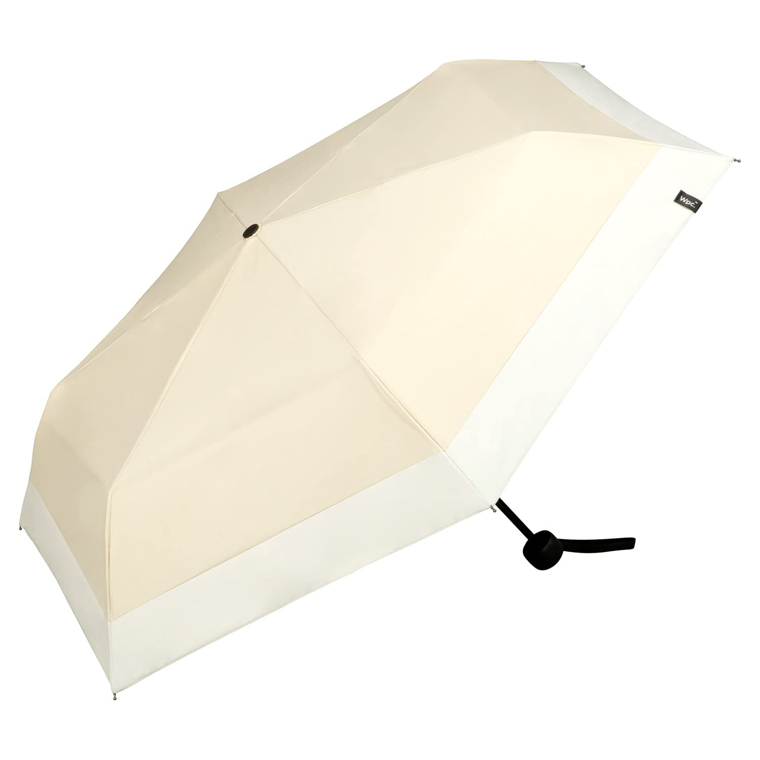 

Folding Minimum Basic Beige Light UV UPF Suitable for Sun and 55cm Simple and Suitable for Men and Wpc. Parasol, Light-Blocking Parasol, (100%