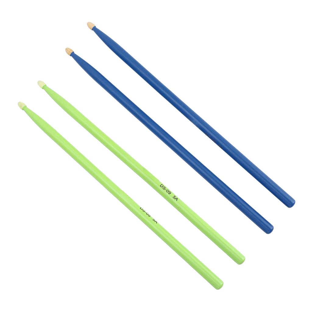 2 Par 5A Trumstockar Lönnträ Jazz Övning Trumstockar Ersättning Slagverkstillbehör för