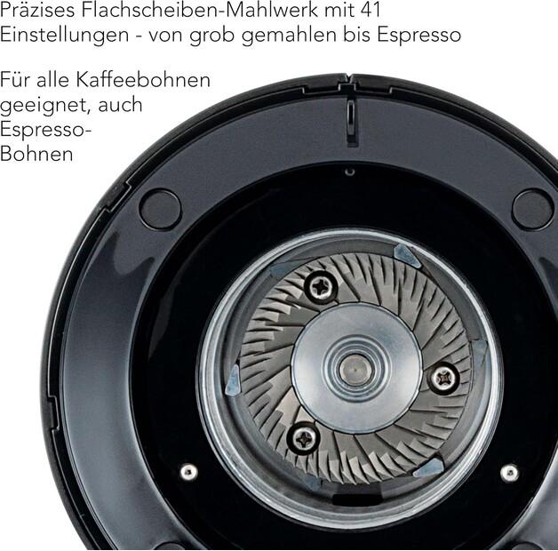 Кофемолка Wilfa WSFBS-100B черная (605776)