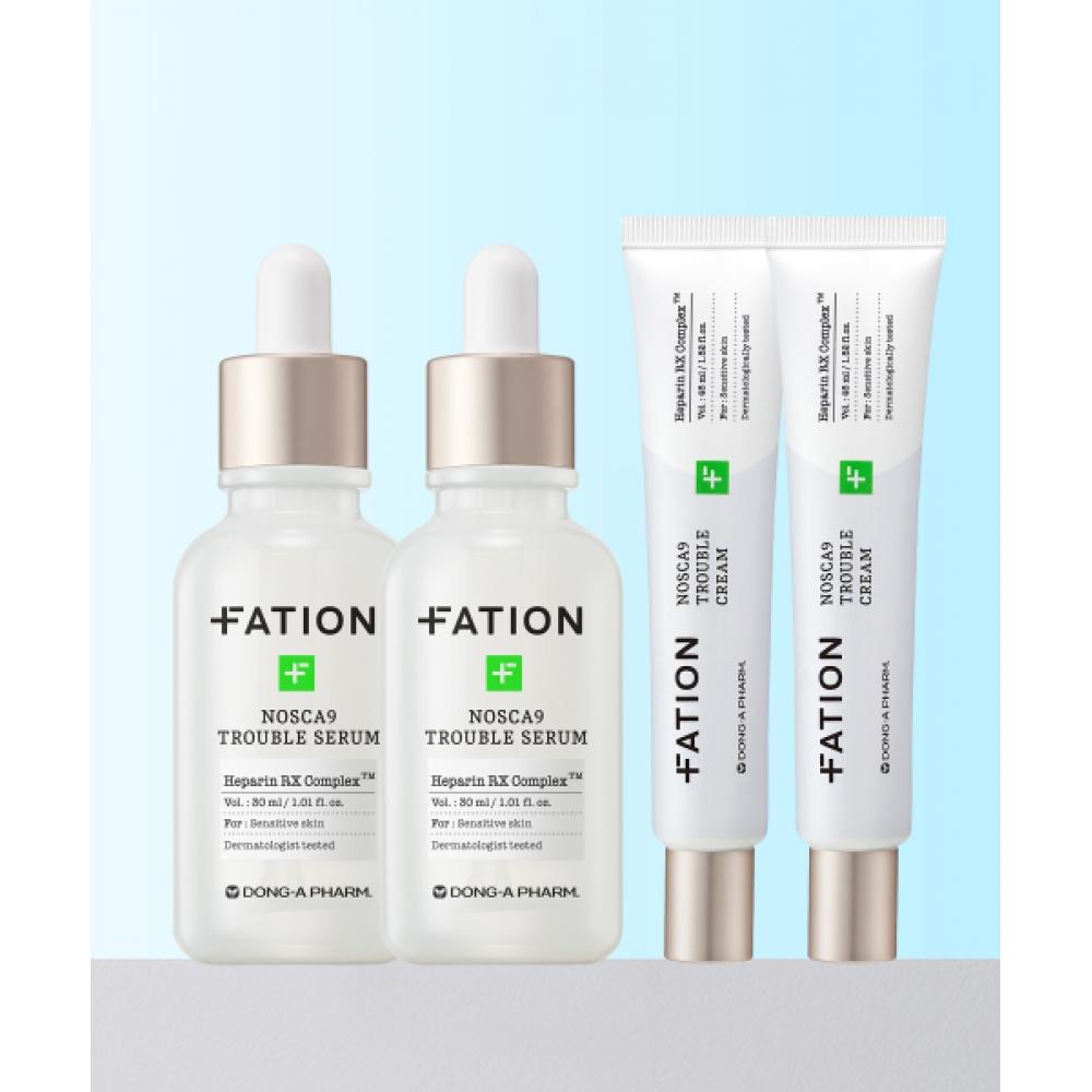 Fation North Canine Trouble 2 Piece Set Double  Serum 30ml X2 +cream 45ml X2 NONE