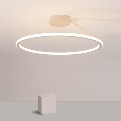 Nordic Minimalist LED Ceiling Lamp for Master Bedroom, Living Room, Study, or Restaurant