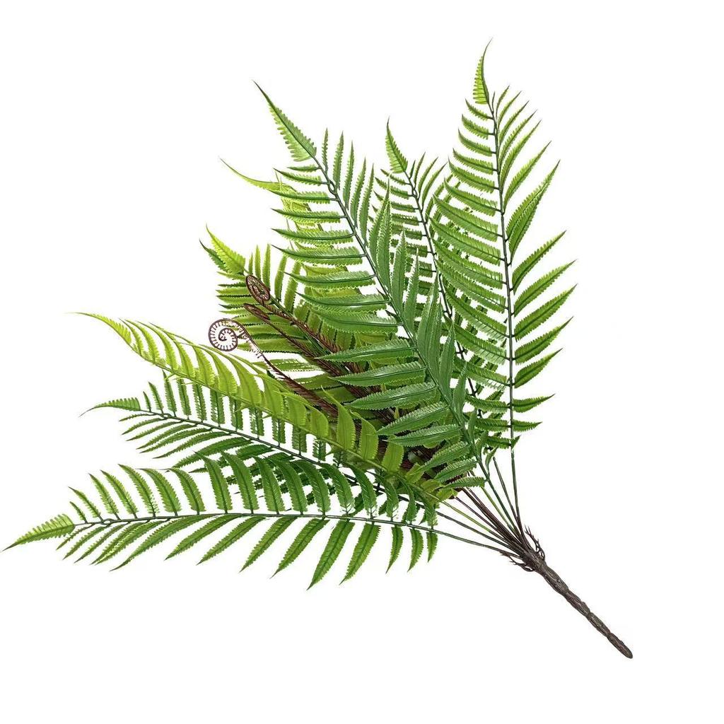 Artificial Fern Leaves for Indoor Floral Arrangements and Landscaping