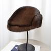 Forward Hat Mink Hat Men's Whole Mink Men's Leather Straw Hat Winter Medium Old Cotton Hat Mink Hat