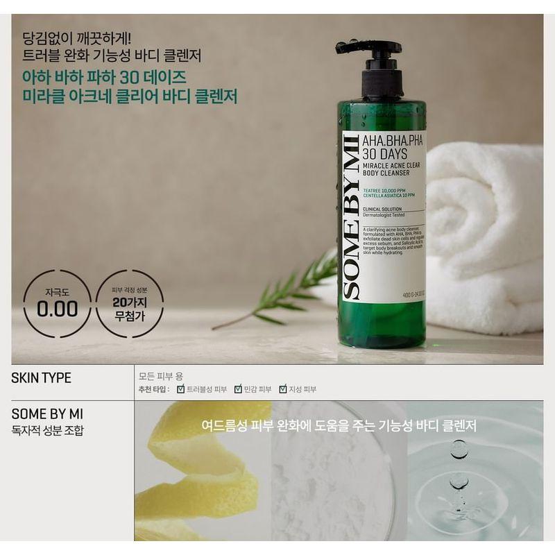 SOME BY MI - AHA, BHA, PHA 30 Days Miracle Acne Clear Body Cleanser