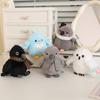 Parrot Crow Kingfisher Cute Bird Plush Toy Magnet Shoulder Play Home Decor Doll