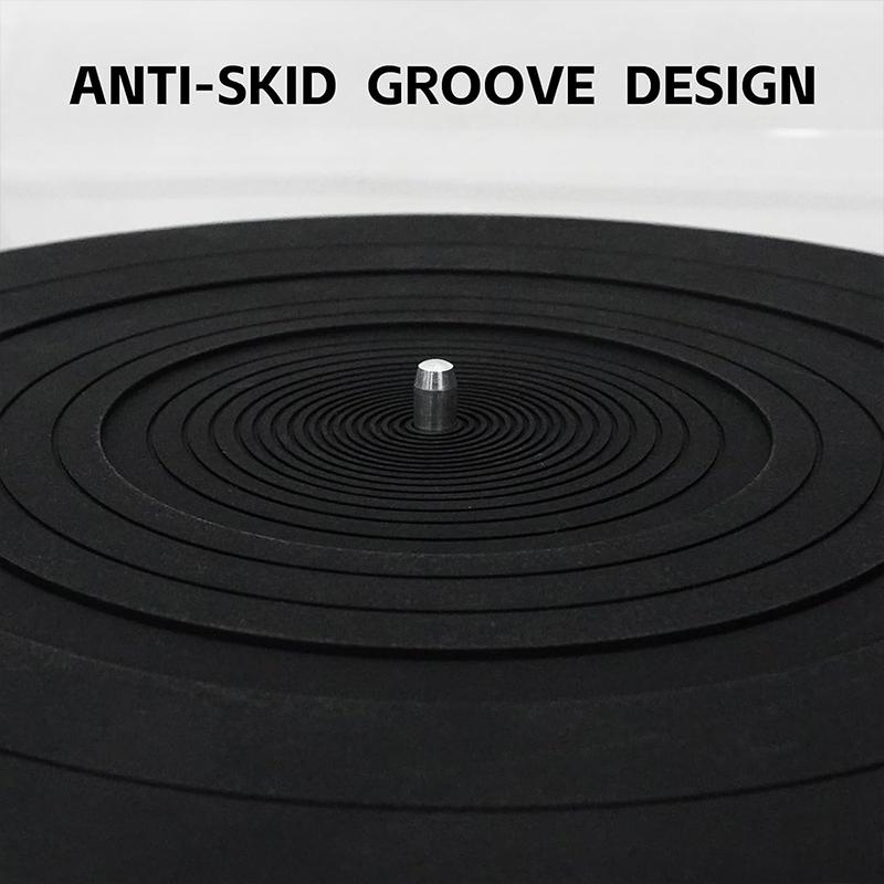 12in LP Turntable Record Players Platter Rubber Shock Pad Anti-Static Anti-slip Protection Mat for Vinyl Record Accessories