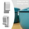 4/12 ks silikonových příchytek na víko trouby Snadné použití 3D navržená silikonová příchytka na smaltované litinové nádobí