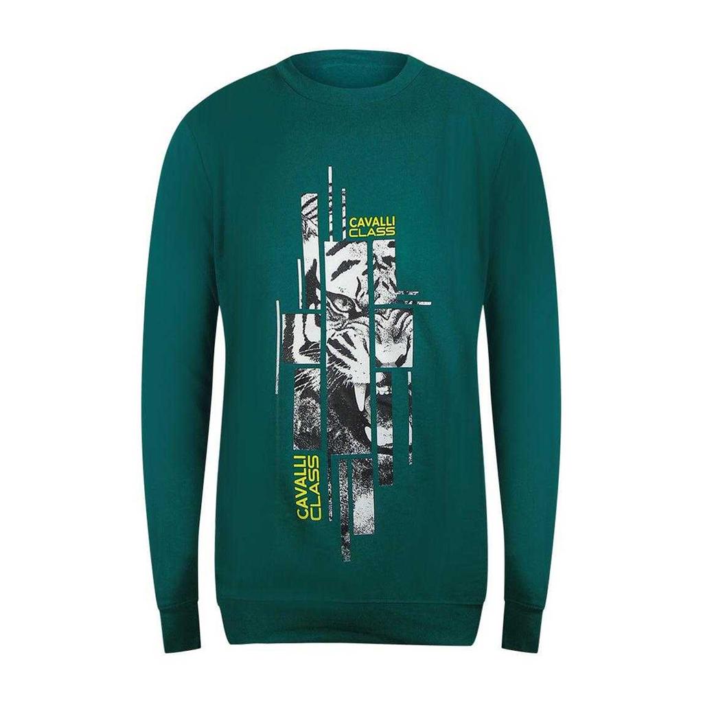 Cavalli Class Unisex Adult Splintered Tiger Sweatshirt
