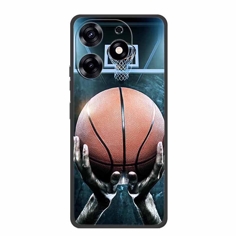 Phone Case For Blackview Shark 9 Case Black Silicone Soft Coque Funda For Blackview Shark 9 Back Cover Case Shark9 6.67" Shell