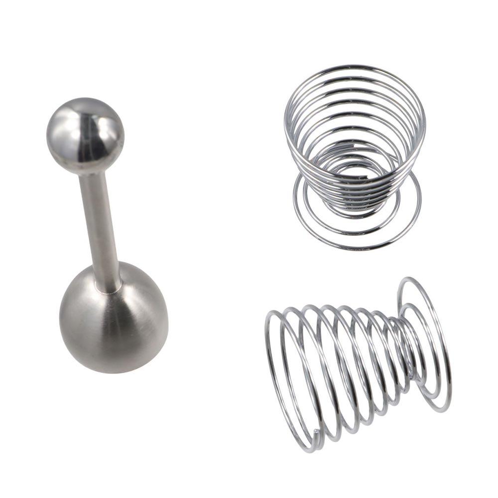 Stainless Steel Egg Shell Opener Practical Multifunction Egg Topper Cutter Creative Egg Cracker Separator Boiled Eggs