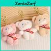 Schattige Pluche Teddybeer Leuke Paddenstoel Beer Sleutelhanger Zacht Knuffeldier 12cm