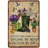 Vintage Metal Tin Sign Wall Decor 20x30cm