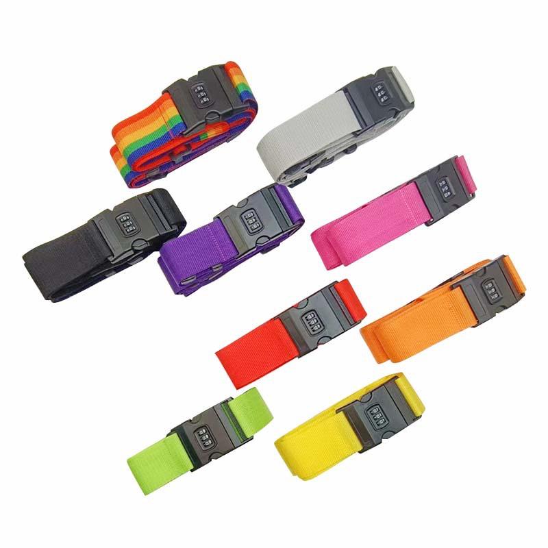 Secure Polypropylene TSA Lock Luggage Strap with Buckle for Cross-Border Travel