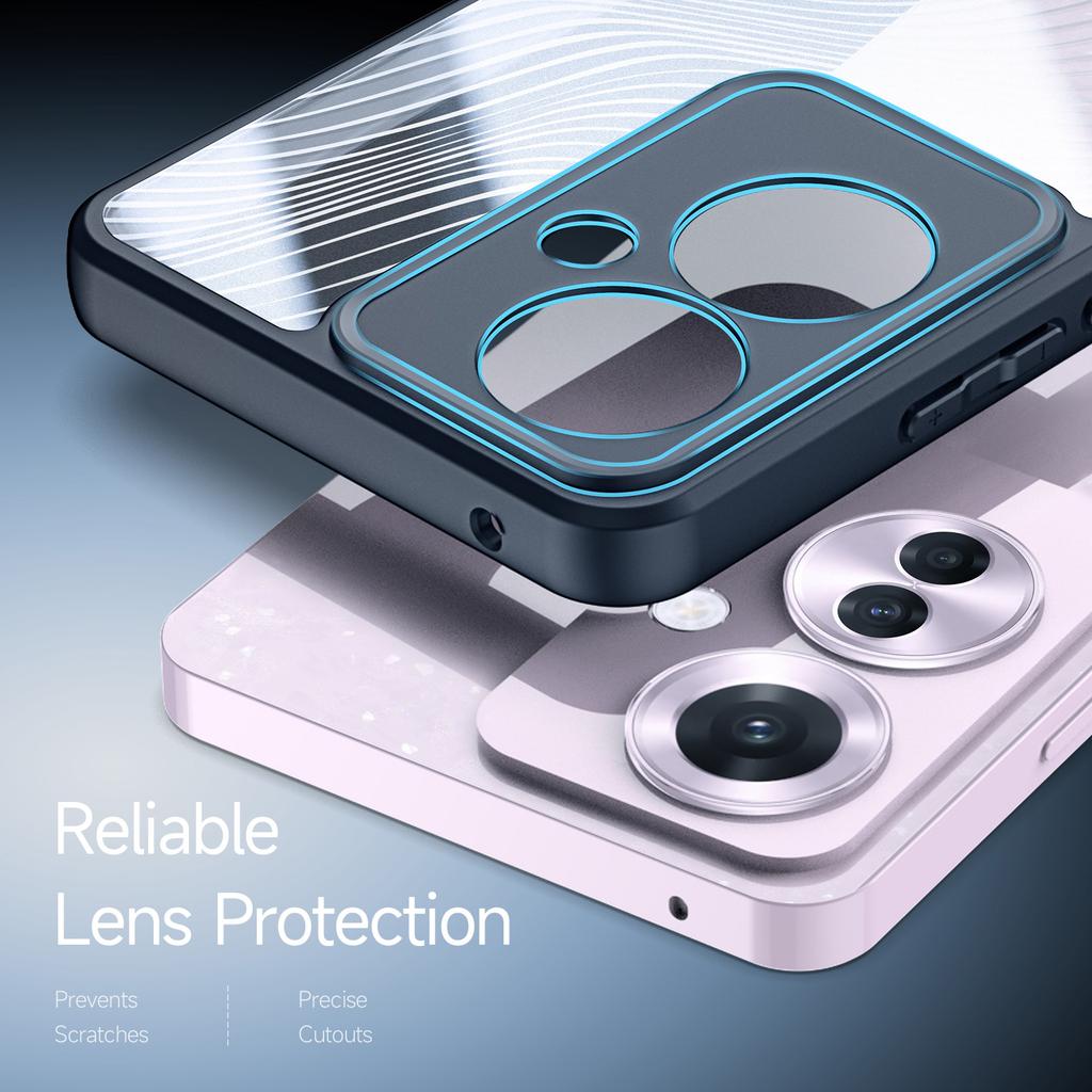 DUX DUCIS Aimo Series For Oppo Reno11 F 5G/F25 Pro 5G Case TPU+PC Shockproof Shell Back Cover (REACH Certification)