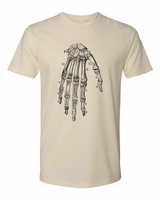 Cottage Cult Clothing Tee T Shirt Cotton Medical Anatomy Victorian Art Hand #1