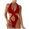 Women's Bikini Swimwear One-Piece Vintage Conservative Sexy Swimsuit Swimming Beachwear
