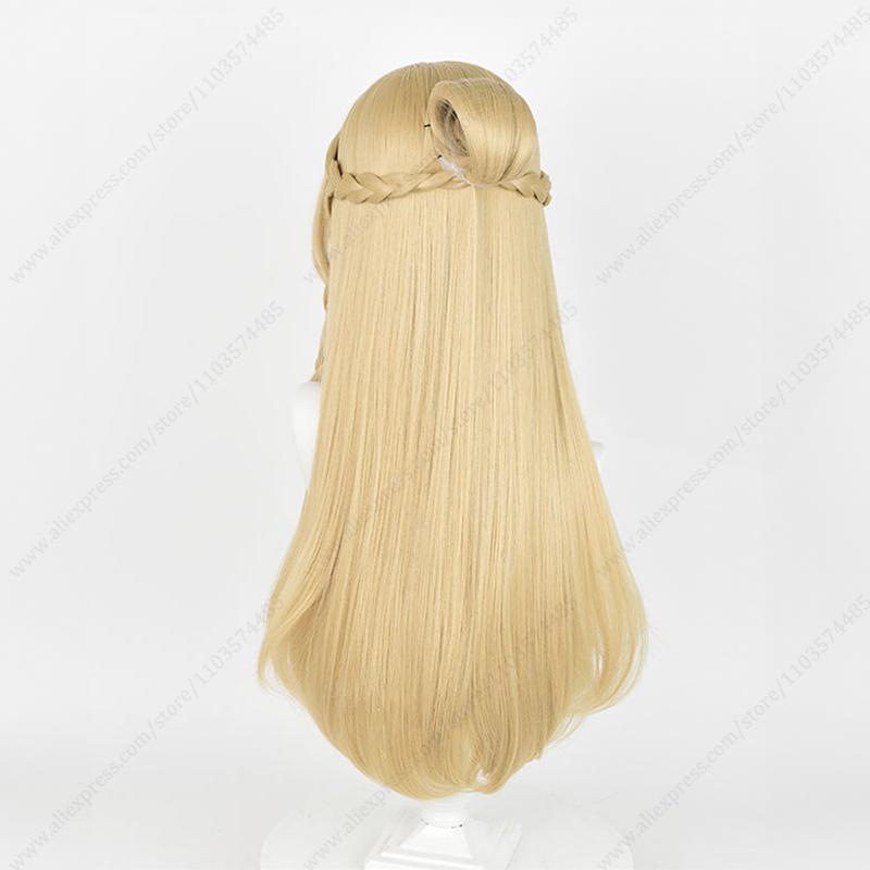Marcille Donato Cosplay Wig 72cm Long Blonde Golden Heat Resistant Synthetic Wigs