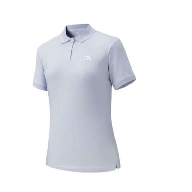ANTA Women's Regular Fit Breathable Short Sleeve Polo Shirt