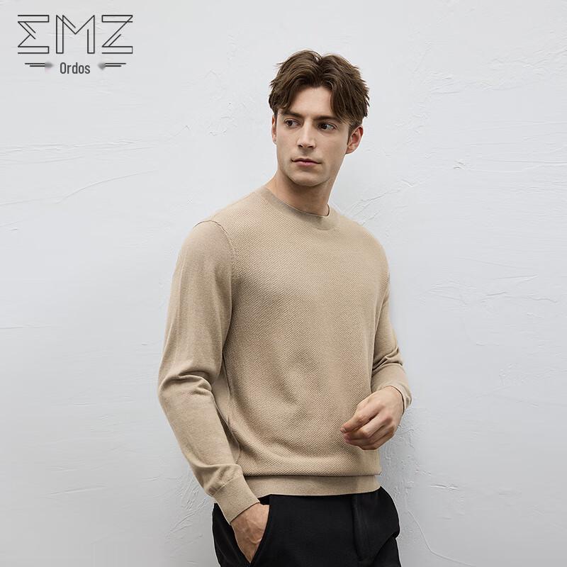 

Erdos (EMZ) Men s Soft & Stretchy Round Neck Wool Sweater XL/52