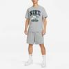 Nike Alphanumeric Logo Print Round Neck Short Sleeve Basketball Jersey Men Tops Dark-Grey FQ7003-063