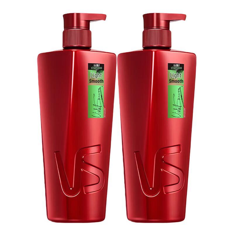 Vidal Sassoon 750g Clear & Smooth Shampoo Twin Pack