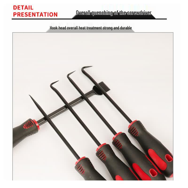 Lingxi 4-Piece Oil Seal & O-Ring Removal Tool Set