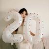 White Number 0-9 Balloons 32 Inch Birthday Party Decorations  Celebrating Birthdays
