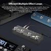 Btuty Loop Box Guitar Effect Pedal with Channel Select and True MOSKYAUDIO 3-Piece Bypass, Aluminum, 6.35mm Input/Output,