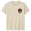 Happy Puppy Dog Animals Unisexs TShirt Unisexs Graphic Tee