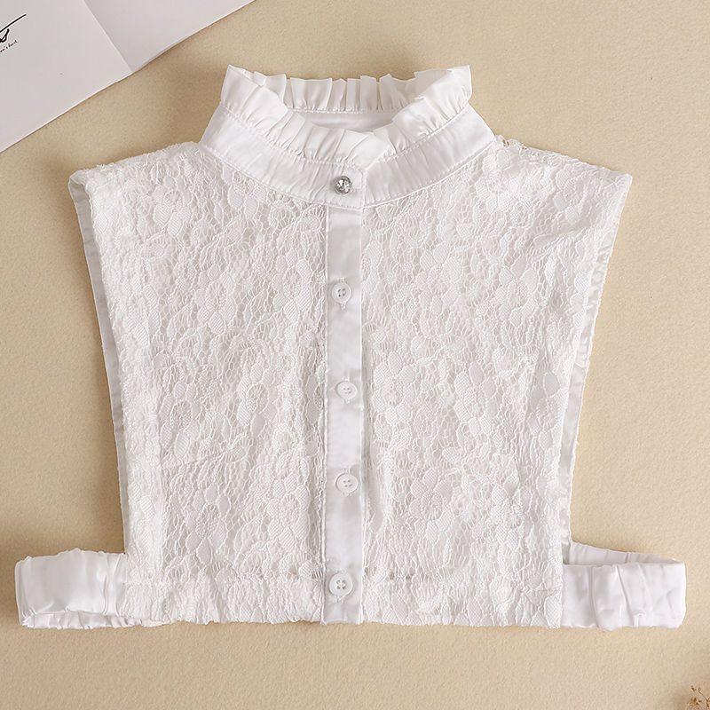 Women's Autumn/Winter Lace Multifunctional Turtleneck Fake Collar 