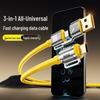 240W Zinc Alloy 4-in-1 Super Fast PD 27W Charging Cable: Durable, Dual Charging Capability