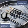 In-Ear Wired Gaming Headphones with Mic, Dual Plug, Noise Cancelling, 2/3m Extension Cord