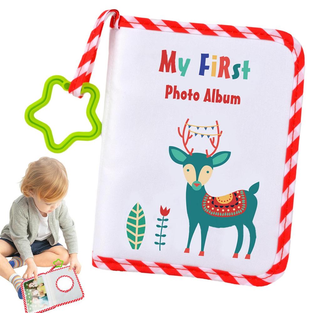 Baby Photo Book Baby First Year Photo Books Elastic Baby Family Book Toddler Photo Album Baby Photo Album Toy For Babies Shower