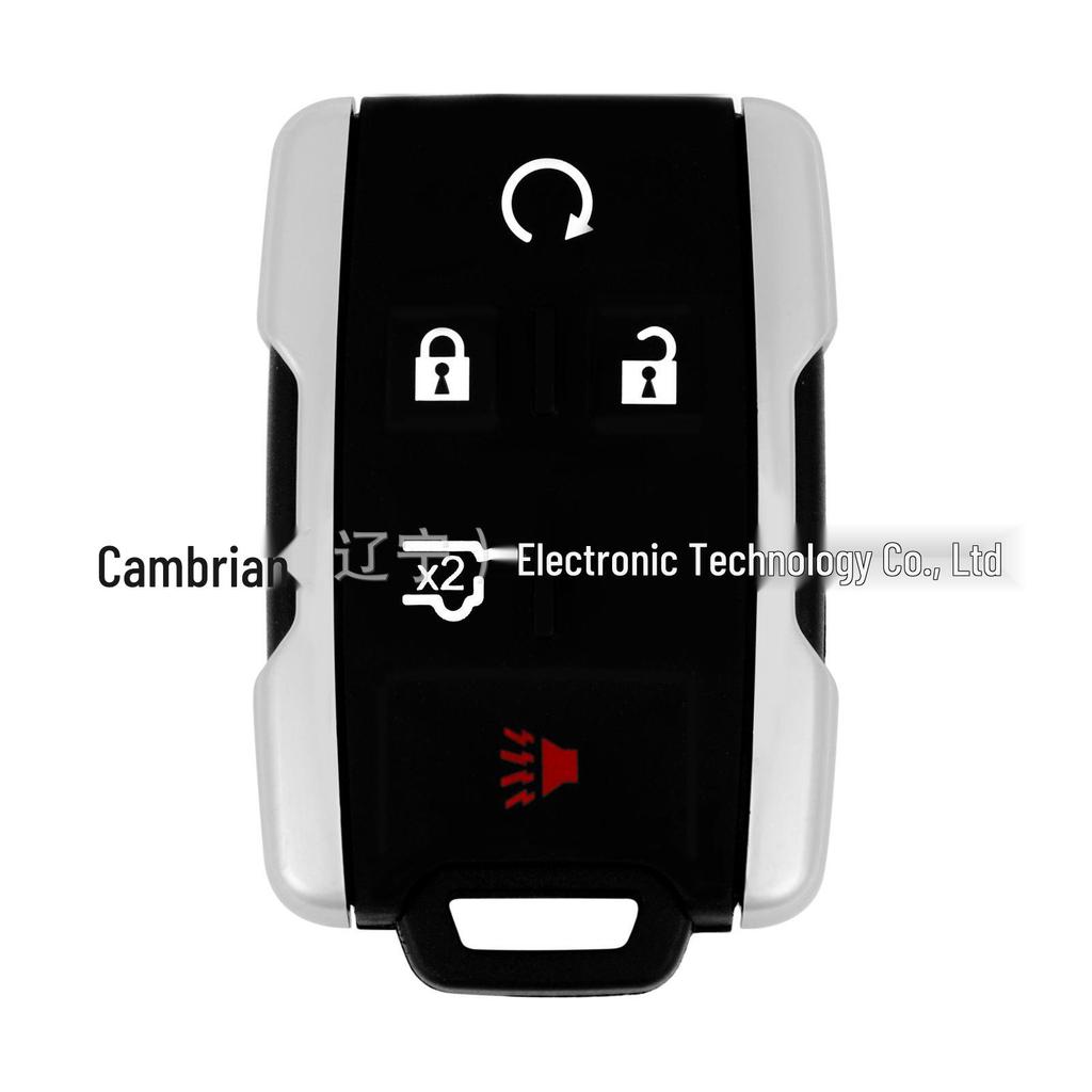 Compatible with 5-Button Chevy Colorado/Silverado Key Remote M3N32337100