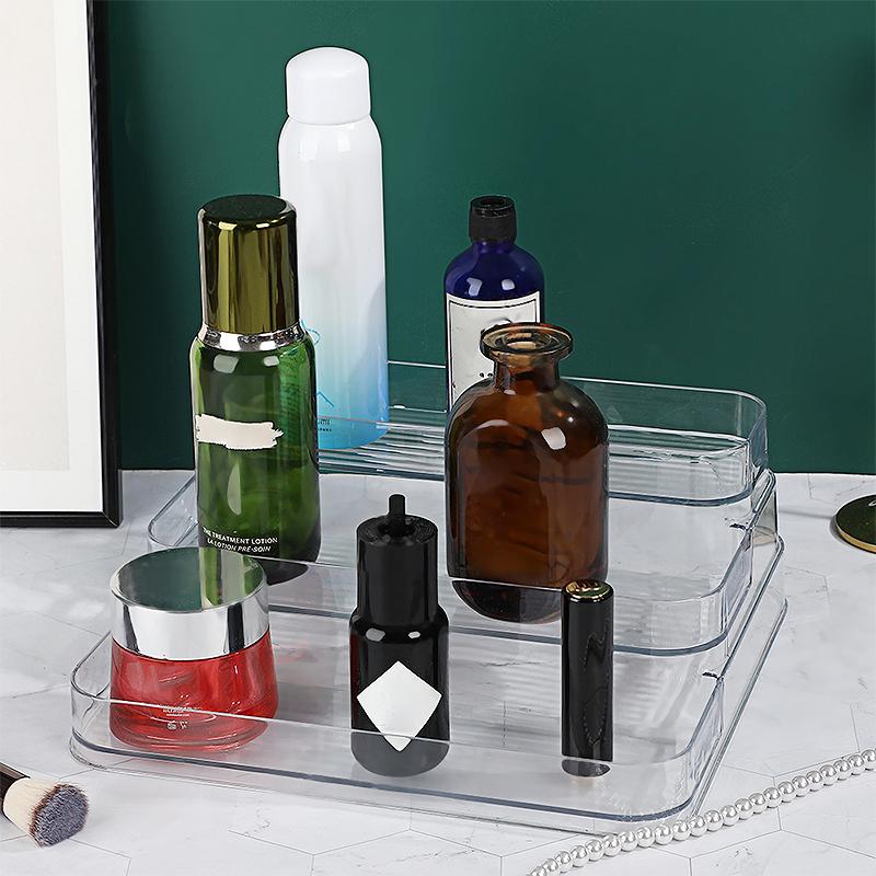 1pc, Three-layer Display Stand, Suitable for the Storage and Display of Lotion and Cream Products