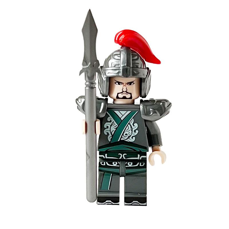Ninja Warrior Superhero Doll With Weapon Single Building Block Assembly Toy