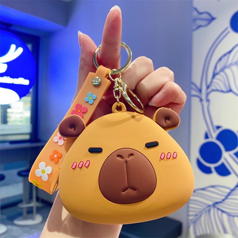 

Креативный мультяшный Капибара Capybara Jun Брелок Кукла Мальчики и Девочки Милый Подвеска на Сумку Маленький Подарок