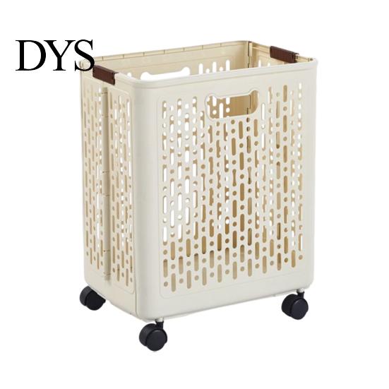 Collapsible Laundry Bin Hamper, Space Saving with Comfortable Handles Design, Portable Clothes Hamper for Dorm Large Capacity Dirty Basket,
