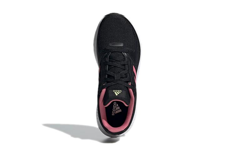 adidas Runfalcon 2.0 Comfortable Abrasion Resistant Breathable Low Top Kids' Running Shoes Black Pink Kids' GZ7420