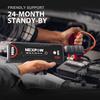 Jump Starter 4000A Peak, 12V Portable Battery Booster for Gas Engines Up To 10.0L, with LED Light & USB QC3.0