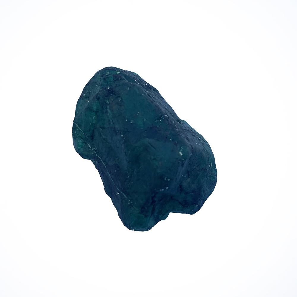 303.10 Ct Natural Green Rough Emerald Certified Uncut Earth Minded Gemstone