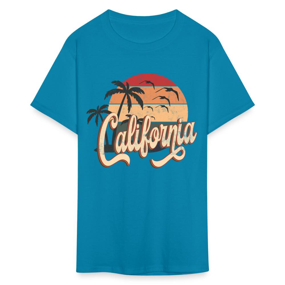 California Shirt NorCal SoCal Travel Tshirt Cali Sunset Beach T-Shirt Size S-6XL