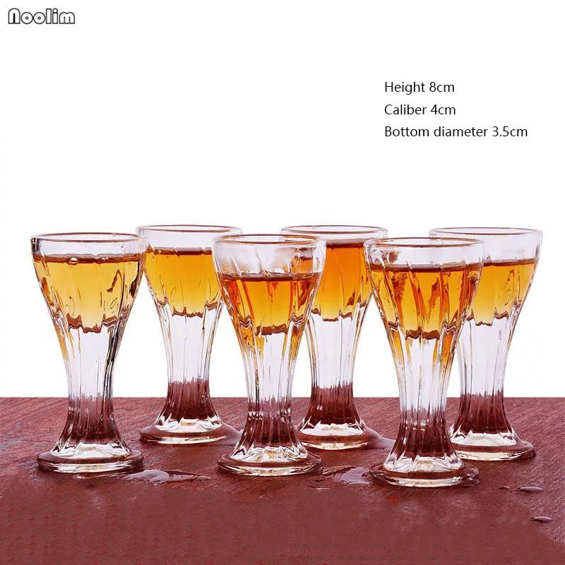 6pcs Handmade Heatproof Shot Glass Set – Vodka & Whiskey Tasting Cups